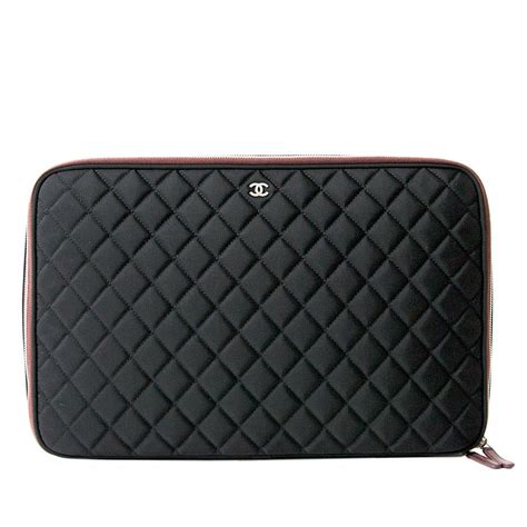 chanel laptop case|Chanel Limited Quilted Laptop Case .